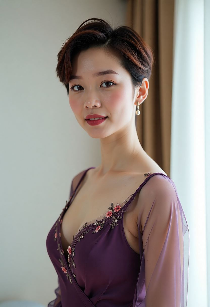 电影摄影机在走廊拍摄
